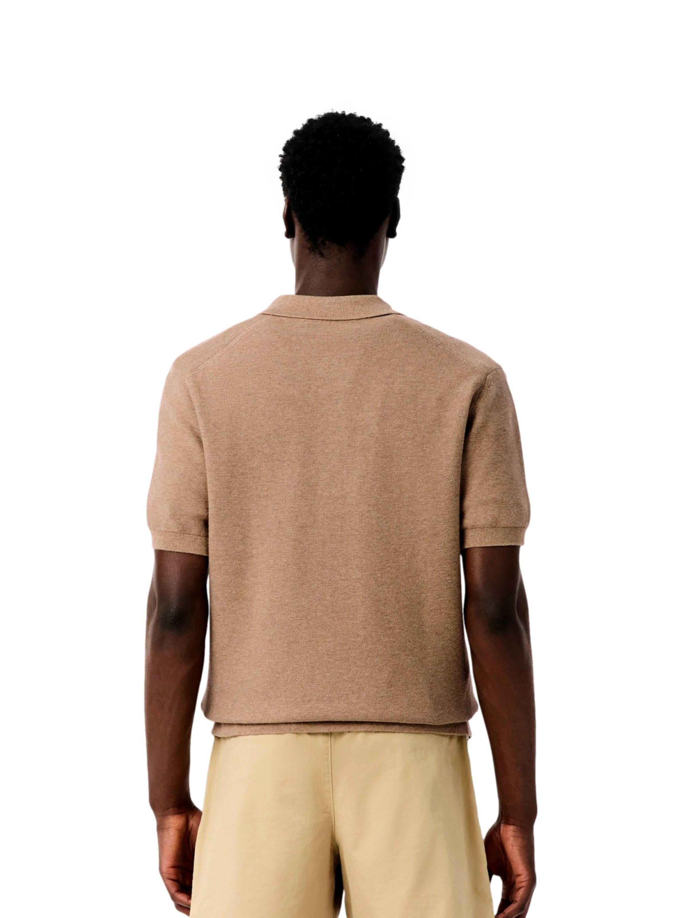T-Shirt LACOSTE en marron