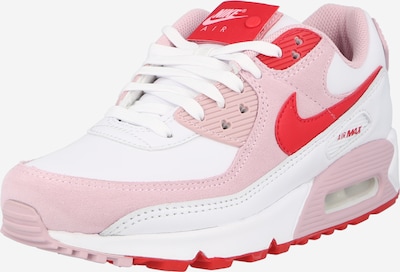 Sportbačiai be auliuko 'Air Max 90' iš Nike Sportswear, spalva – šviesiai rožinė / raudona / balta, Prekių apžvalga