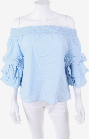 Gina Tricot Blouse & Tunic in S in Blue: front