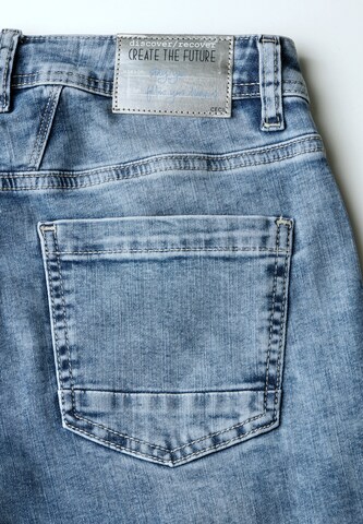 CECIL Loosefit Wide Leg Jeans in Blau