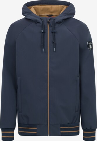 Derbe Performance Jacket 'Helgoby' in Blue: front