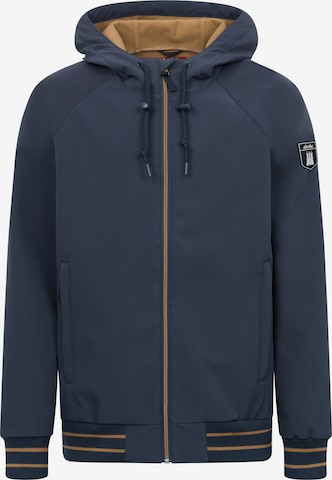 Derbe Performance Jacket 'Helgoby' in Blue: front