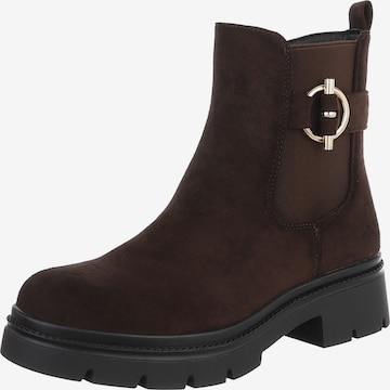 Ital-Design Ankle Boots in Brown: front