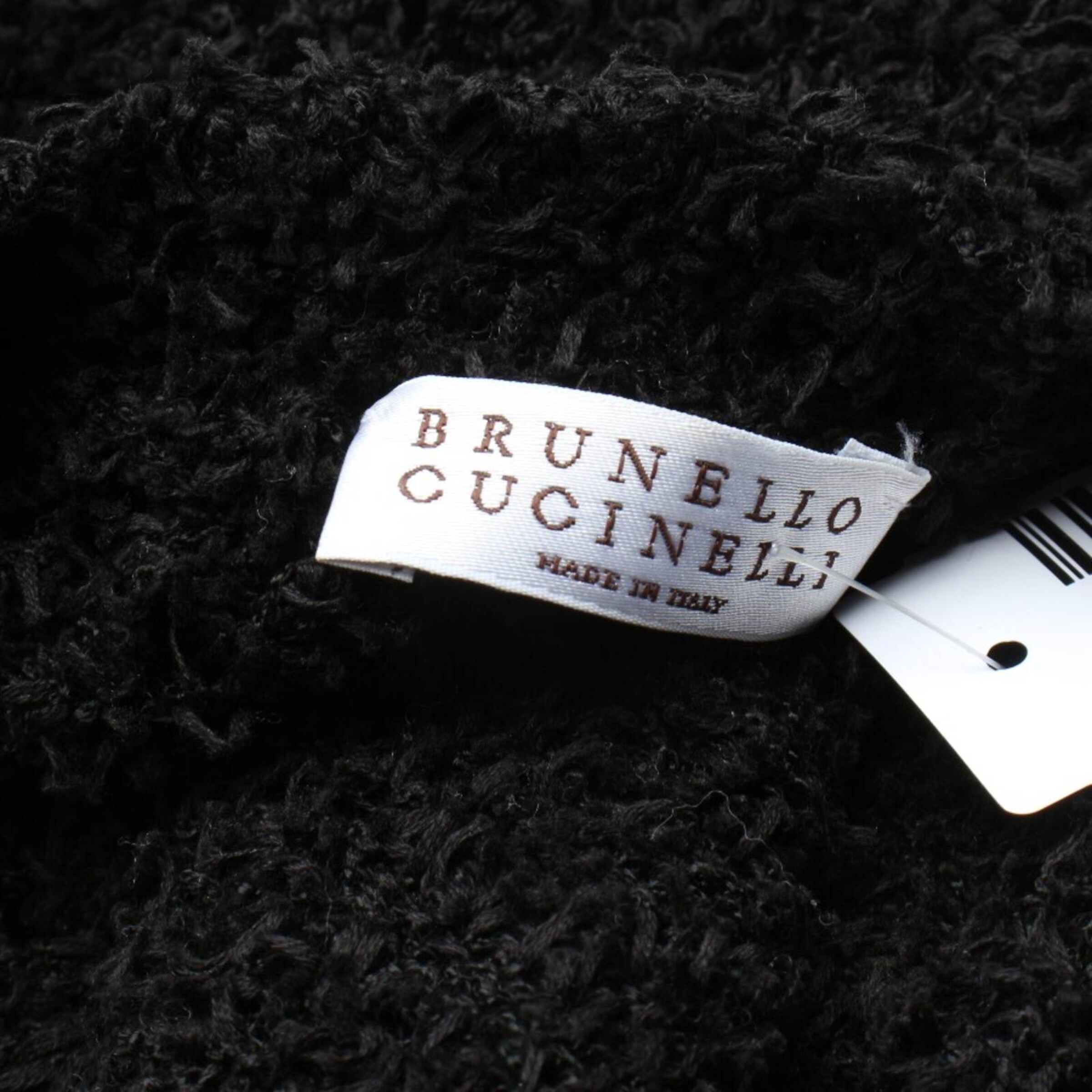 Brunello Cucinelli Pullover / Strickjacke L in Schwarz