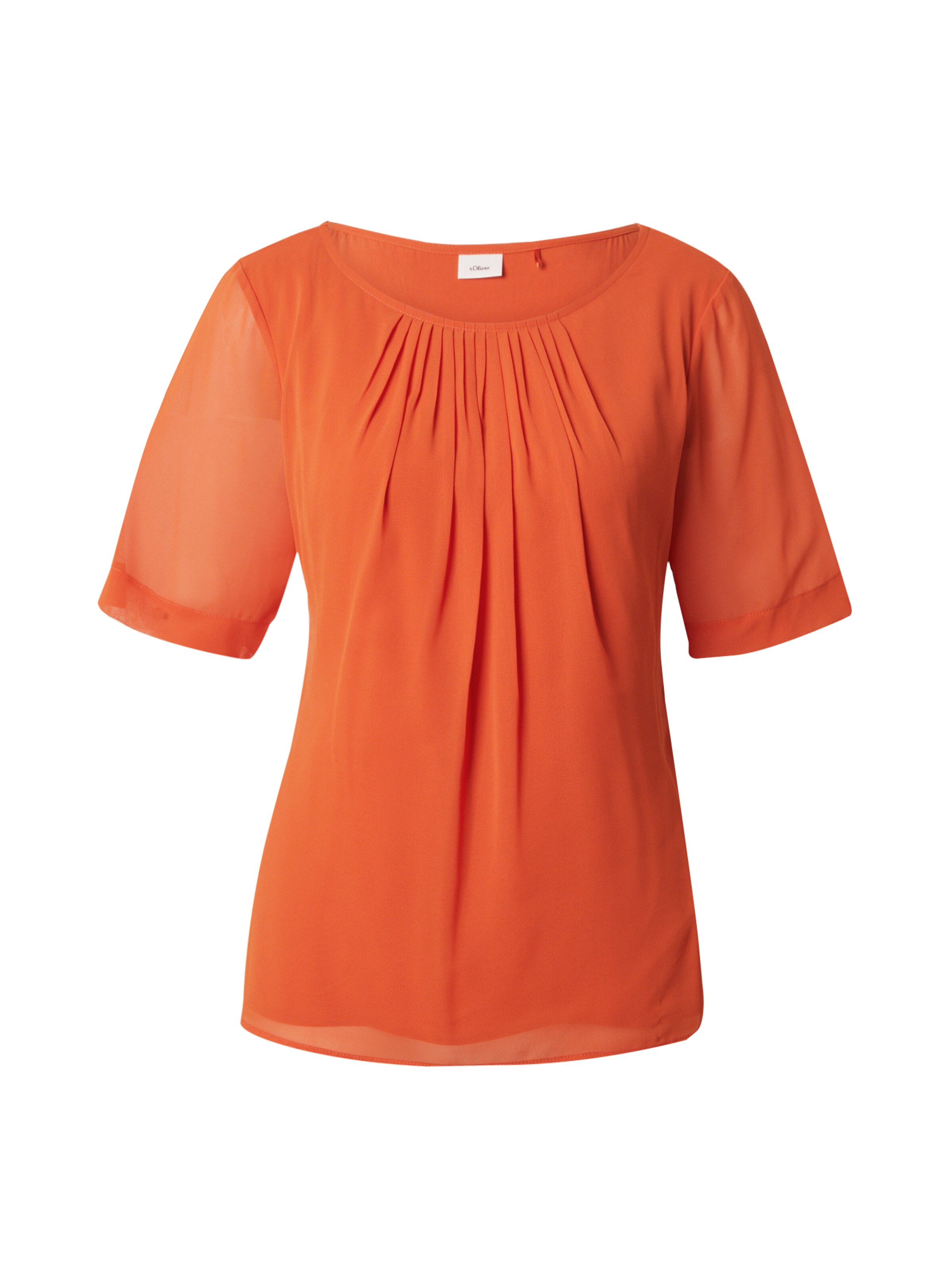 Chemisier s.Oliver BLACK LABEL en orange : devant