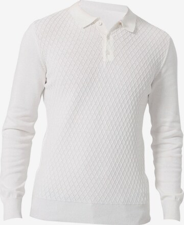 Pullover di Felix Hardy in bianco: frontale