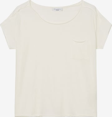 T-shirt Marc O'Polo DENIM en blanc : devant