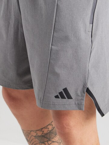 ADIDAS PERFORMANCE Regular Sporthose 'D4T' in Grau