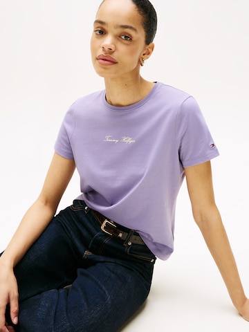 TOMMY HILFIGER Póló 'CLASSIC' - lila