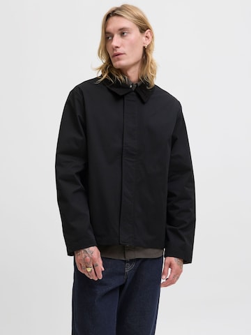 Giacca di mezza stagione di JACK & JONES in nero: frontale