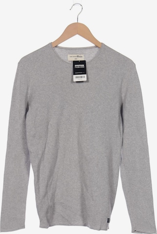 TOM TAILOR DENIM Sweater & Cardigan in L in Grey: front