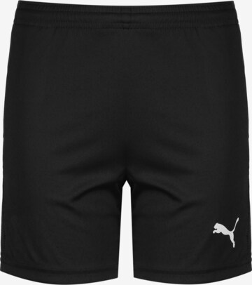 PUMA Regular Sportbroek 'TeamGOAL 23' in Zwart: voorkant