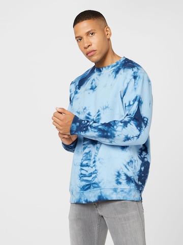 Superdry Sweatshirt in Blue: front