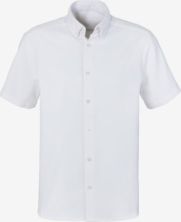 H.I.S Button Up Shirt in White: front