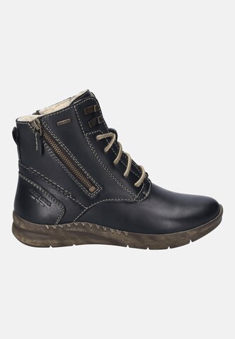 JOSEF SEIBEL Lace-Up Ankle Boots 'Conny' in Black