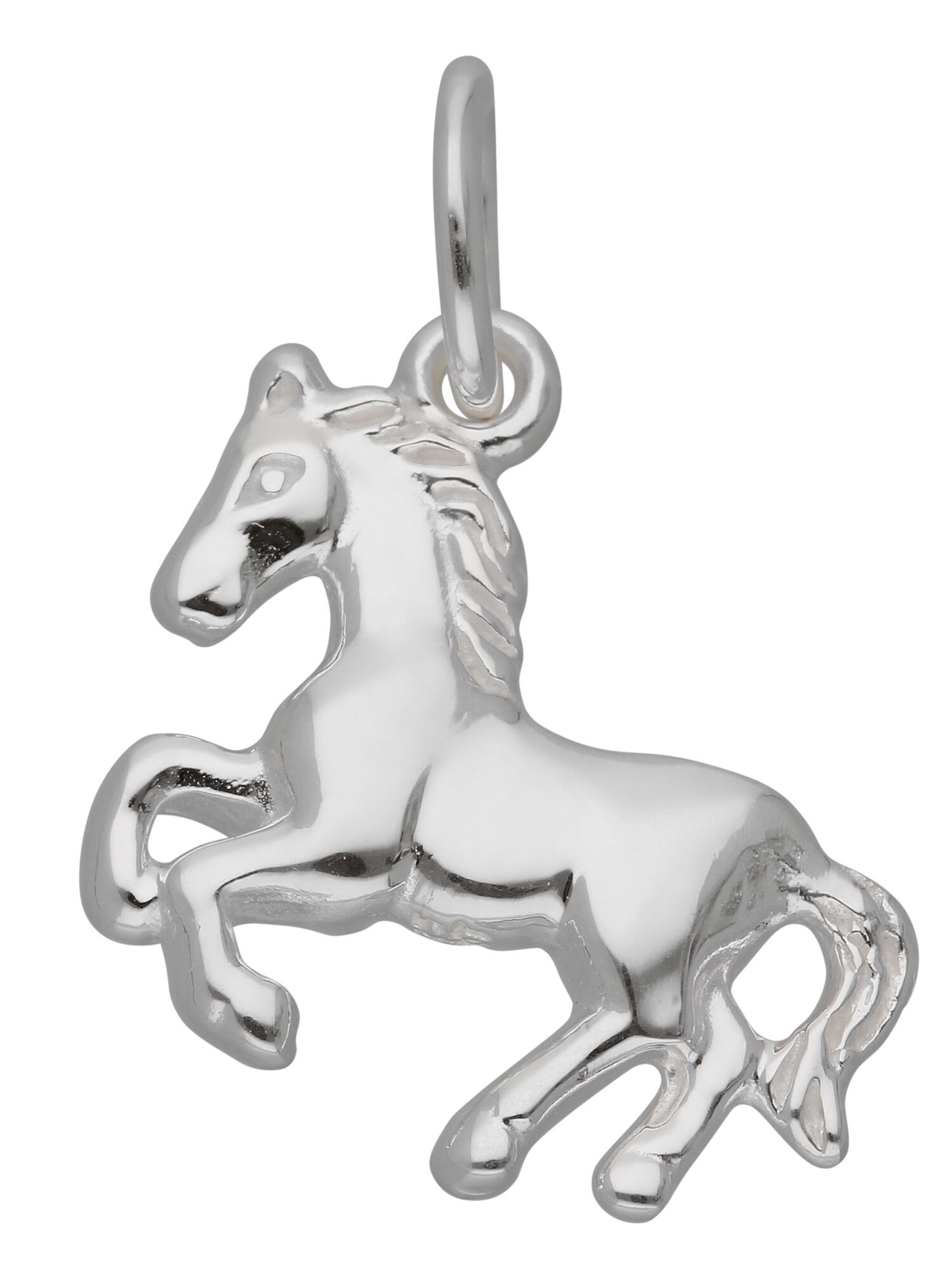 Adelia´s Pendant 'Pferd' in Silver: front