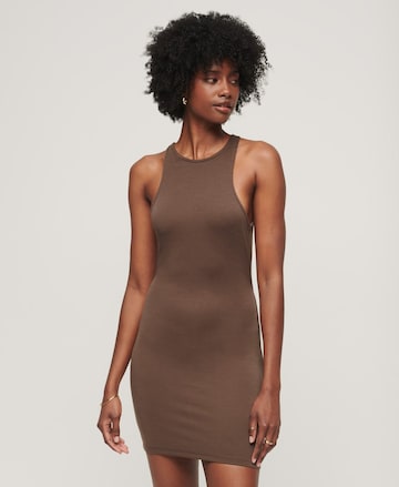 Superdry Dress in Brown: front