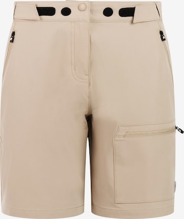 Regular Pantalon 'PRTYaku' PROTEST en marron : devant