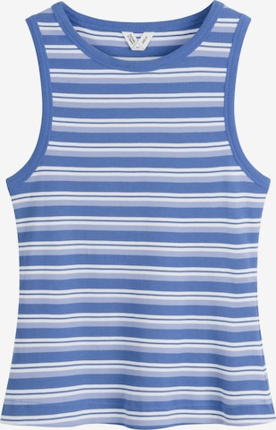 mėlyna MELA Megzta palaidinė be rankovių 'DRISNA': priekis