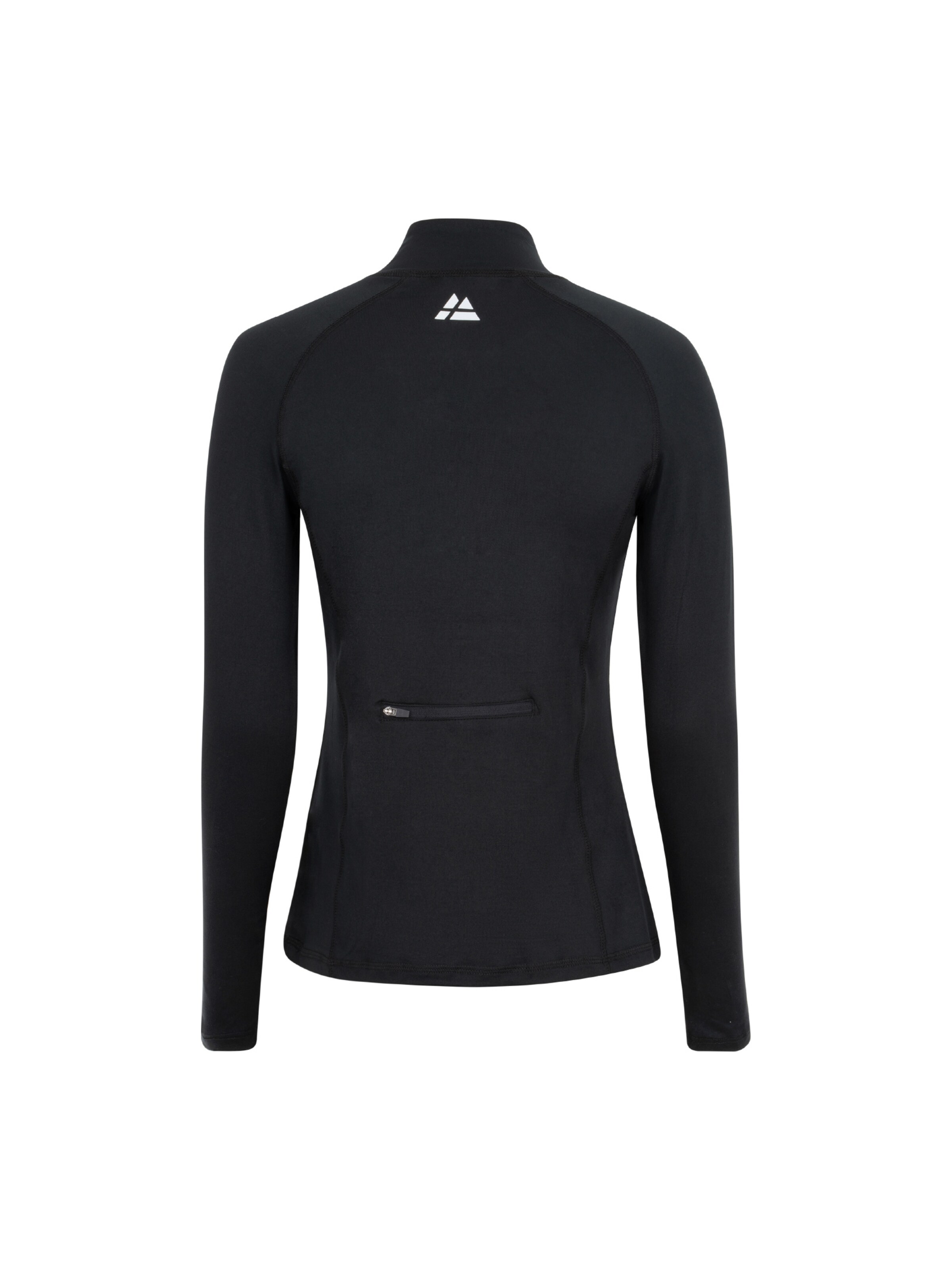 DANISH ENDURANCE Funktionsbluse 'Half Zip' i sort