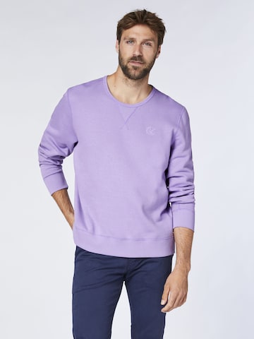 CHIEMSEE Regular fit Sweatshirt in Purple: front