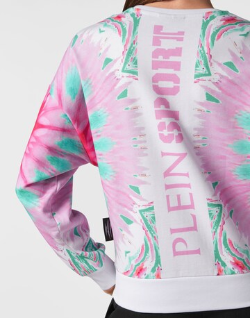 Plein Sport Sweatshirt 'Optical Flower' in Roze