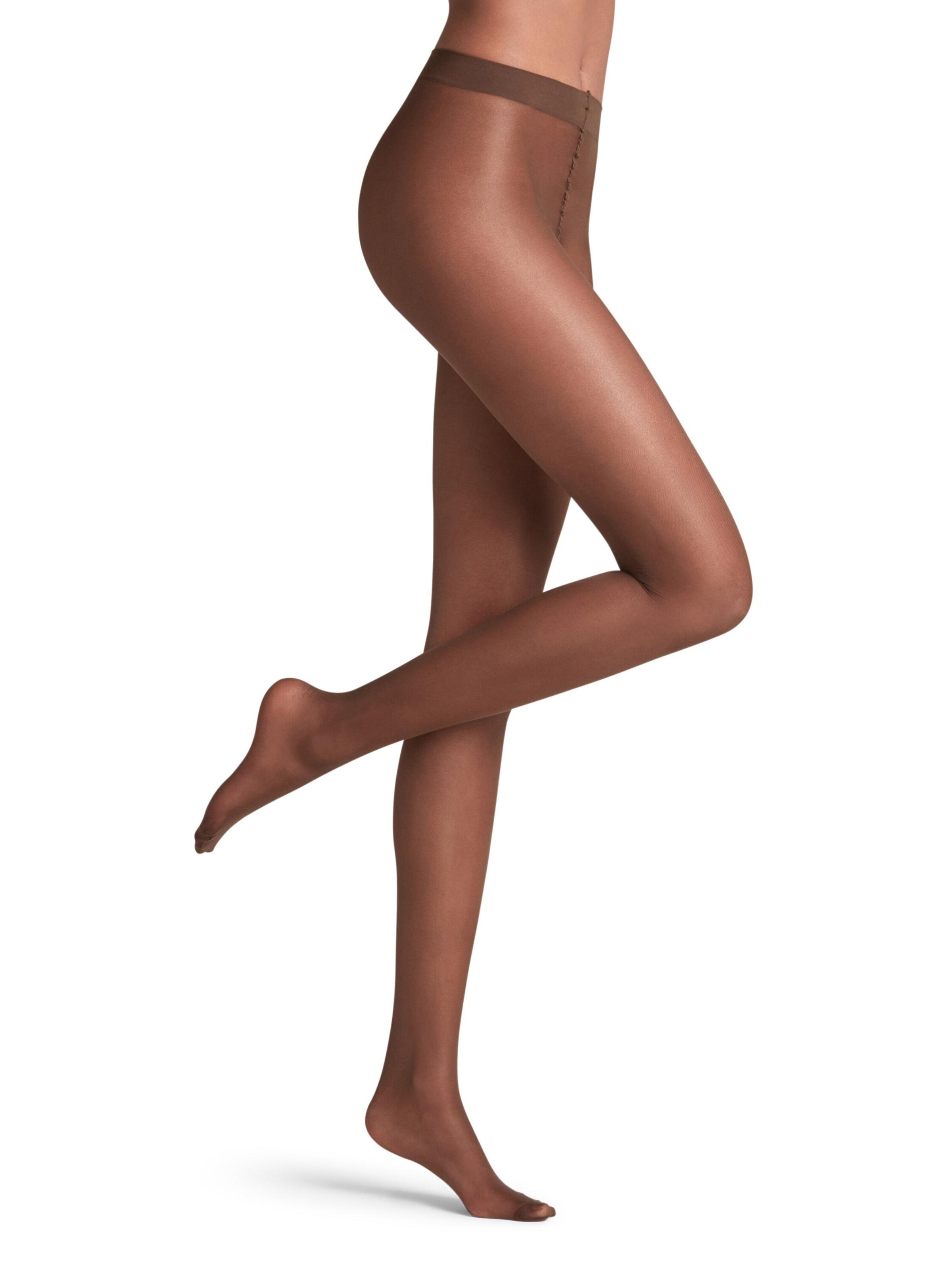 FALKE Tights 'Pure Matt' in Brown
