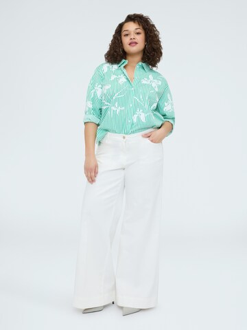 Camicia da donna di Fiorella Rubino in verde