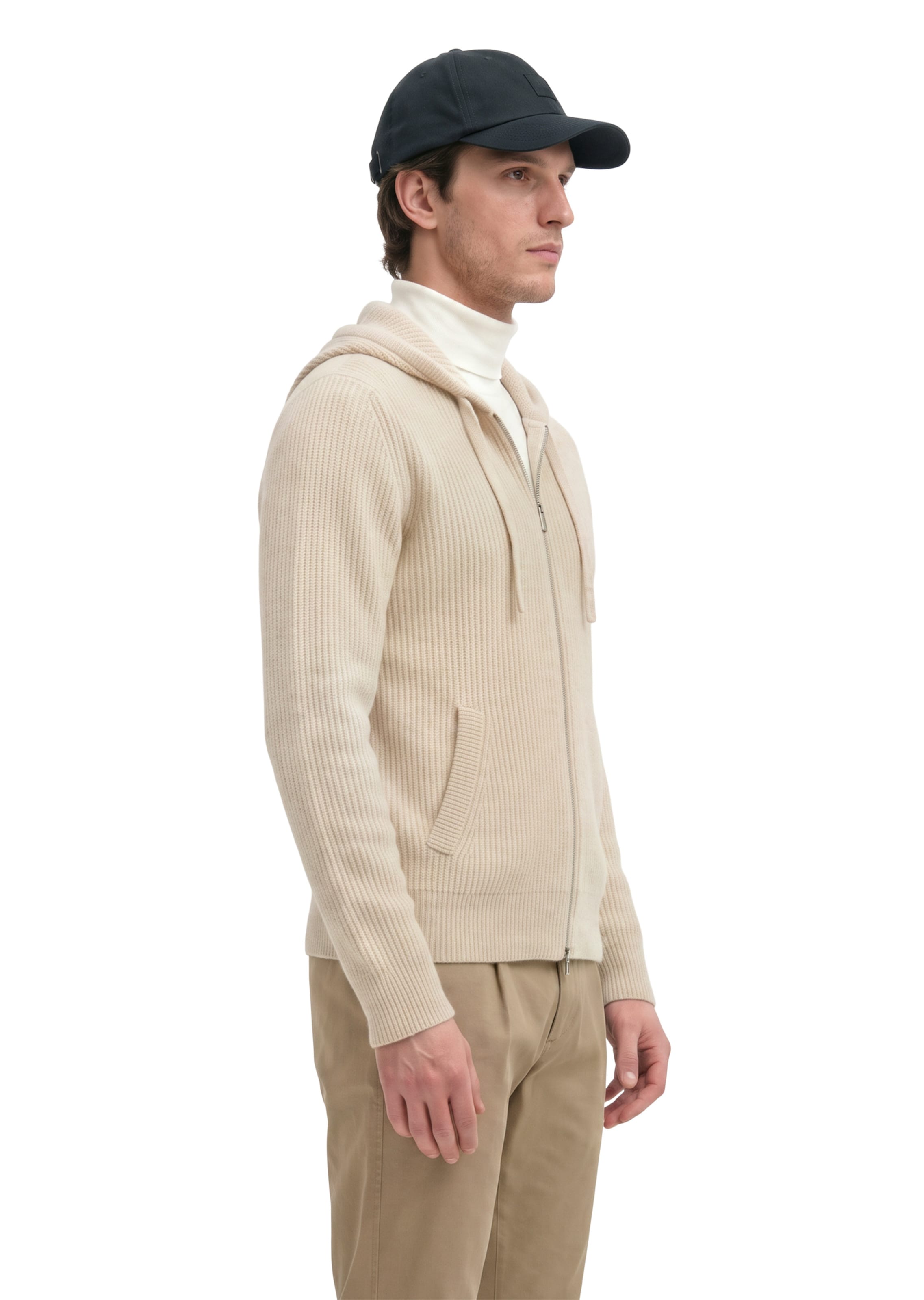 Marc O'Polo Knit Cardigan in Beige
