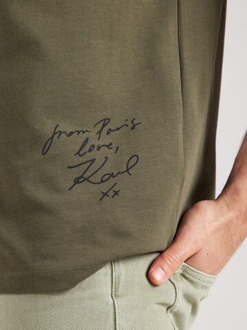 Karl Lagerfeld T-Shirt in Grün