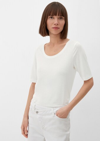 s.Oliver Shirt in White: front