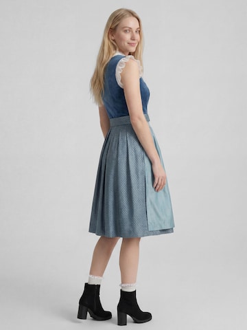 SPIETH & WENSKY Dirndl 'Kathi' in Blauw