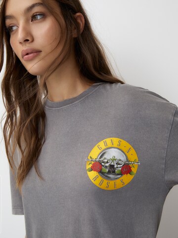 T-shirt Pull&Bear en gris