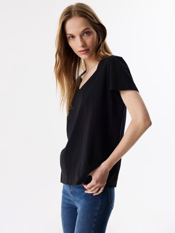 T-shirt Twist en noir