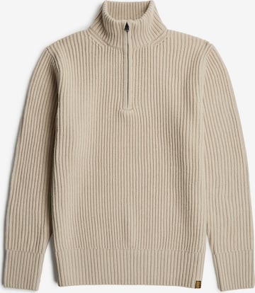 Pull-over 'Essential' G-STAR en beige : devant