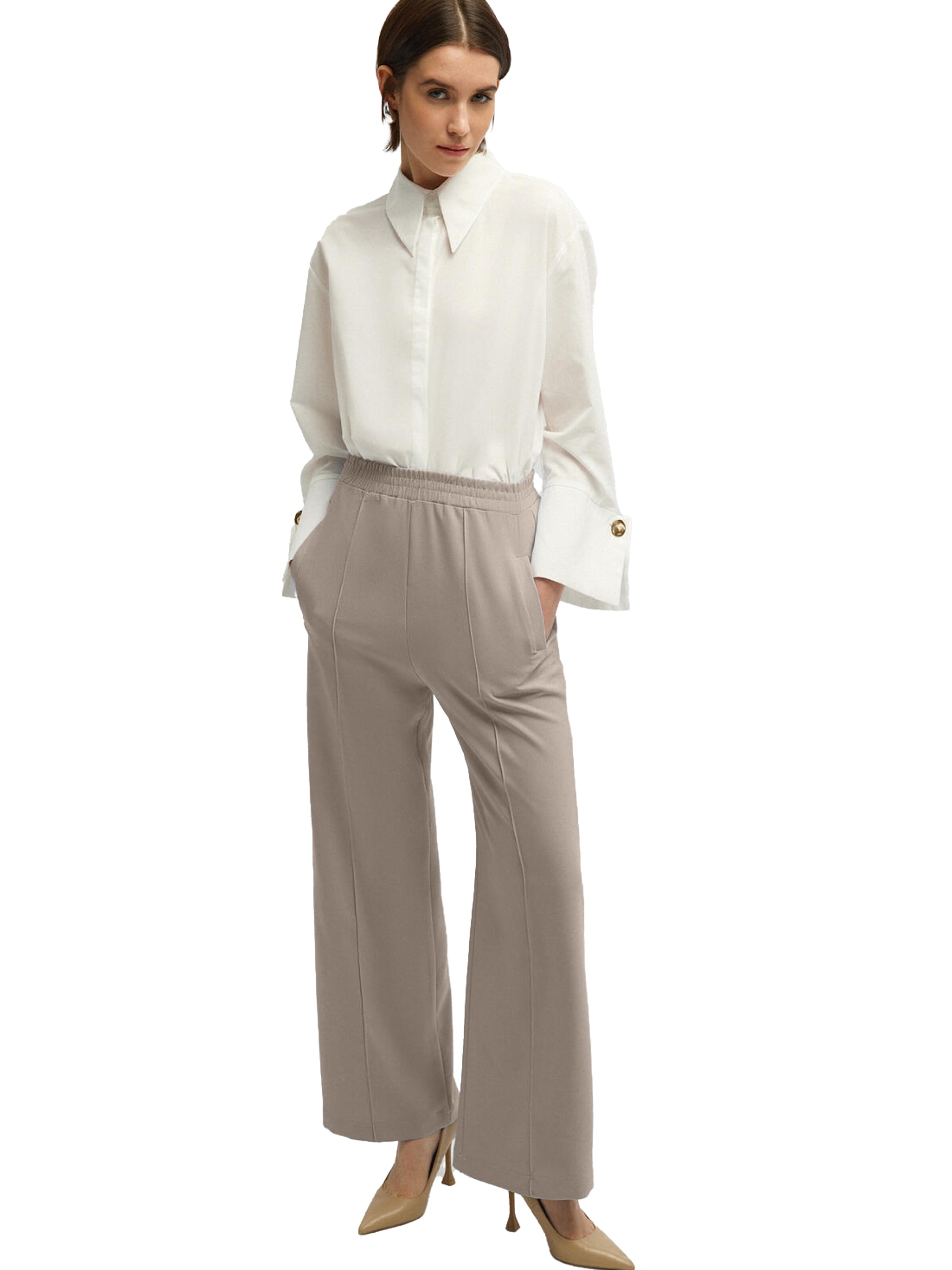 Touche Prive Regular Pantalon in Grijs