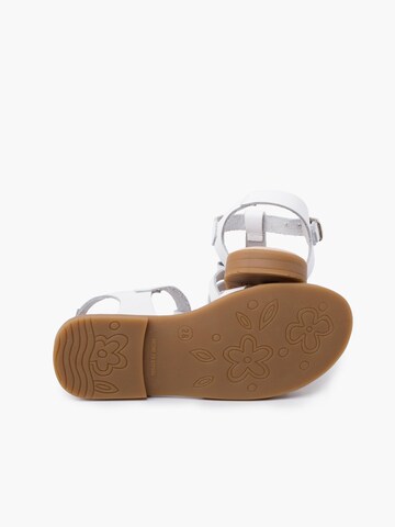 Sandales Pisamonas en blanc