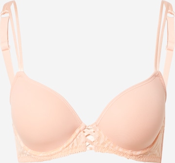 Invisible Soutien-gorge 'Peach Nectar' LingaDore en orange : devant