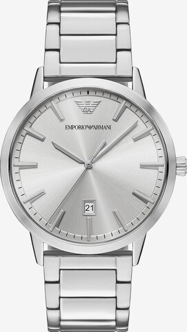 Emporio Armani Analog Watch in Silver: front