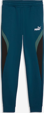 PUMA Workout Pants in Blue: front