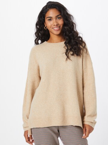 Pull-over ESPRIT en beige : devant