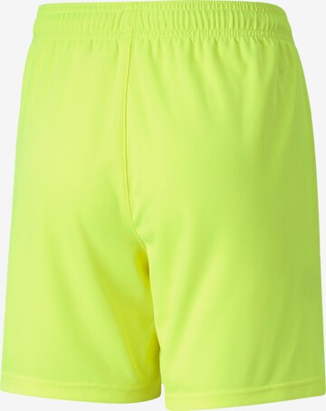 PUMA Regular Workout Pants in Yellow