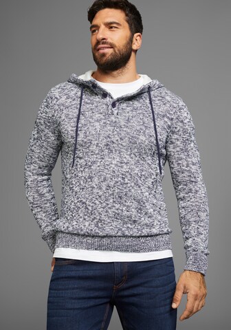 H.I.S EM Pullover in Blau: Vorderseite