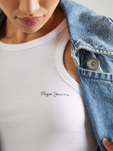 Pepe Jeans Kleid 'BOWIE' in Weiß