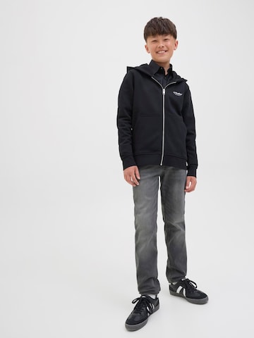 Jack & Jones Junior Slim fit Jeans 'JJIGlenn' in Black