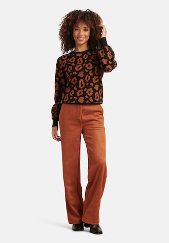 Smashed Lemon Pullover in Schwarz: Vorderseite