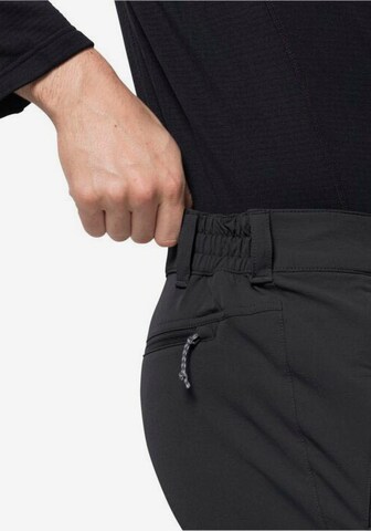 Regular Pantalon outdoor 'Activate' JACK WOLFSKIN en noir