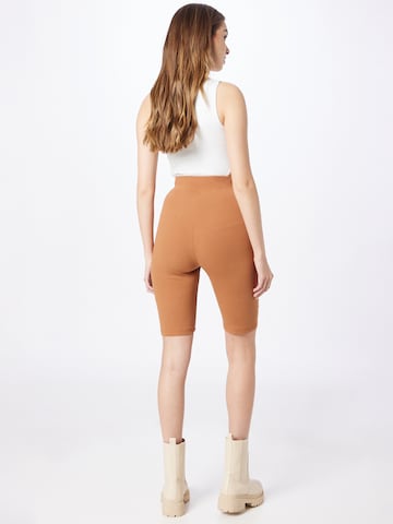 minimum Skinny Leggings 'LEGINA' in Brown