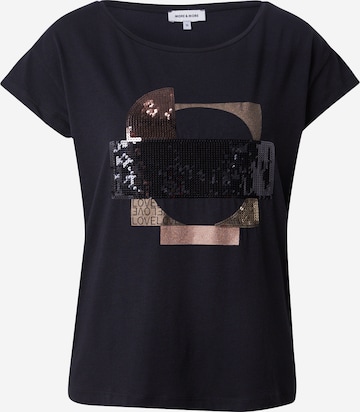 MORE & MORE Majica | črna barva: sprednja stran