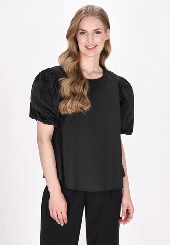 DreiMaster Klassik Blouse in Black: front